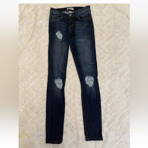 Judy Blue Jeans Womens Size 1  Destroyed Distressed Denim skinny